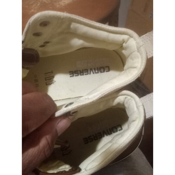 Converse Shoes Mens Size 9 Tan Brown Chuck Taylor All Star Hiker Leather Suede - Picture 13 of 13